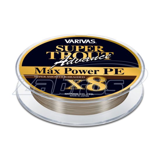 Фото Varivas Super Trout Advance Max Power PE X8, #0,6, 0,13 мм, 6,58 кг, 150 м