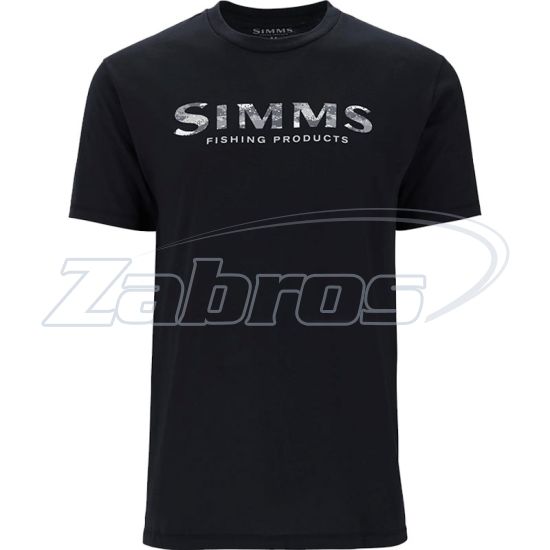 Фото Simms Shroud Fill Logo T-Shirt, 14276, XL, Black