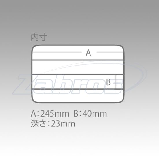 Картинка Meiho Clear Case C-1200NS, 25,5x19x2,8 см