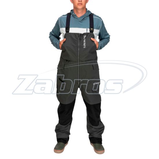 Фотография Simms ProDry Fishing Bib, 13049-003-50, XL, Carbon
