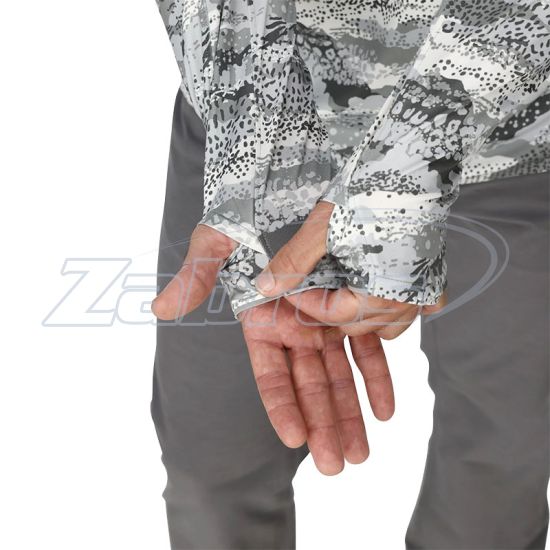 Ціна Simms Bugstopper SolarFlex Hoody, 13682-1313-40, L, Shroud Sterling