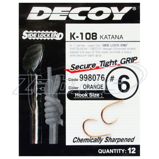 Малюнок Decoy K-108, Katana, 9, 12 шт