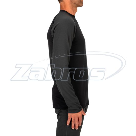 Картинка Simms Lightweight Baselayer Top, 13309-001-40, L, Black