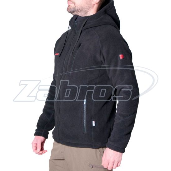 Фотография Fahrenheit Classic Full ZIP Hoody, FACL20001L/L, Black