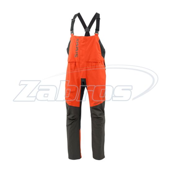 Фото Simms Challenger Fishing Bib, 11244-820-40, L, Fury Orange