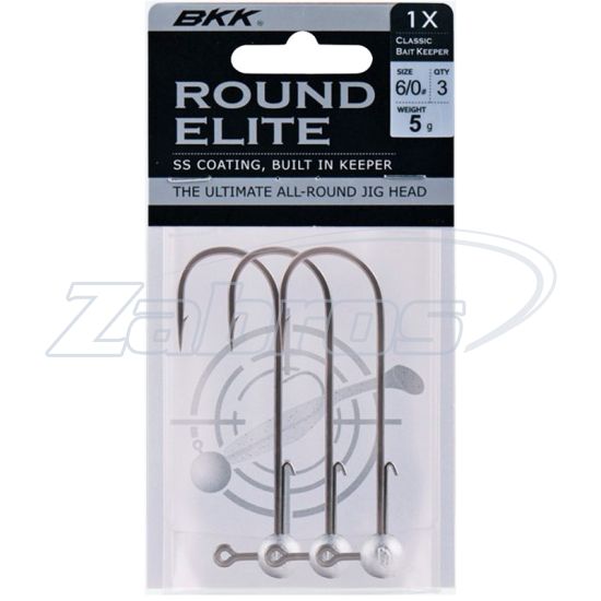 Фотография BKK Round Elite Classic Bait Keeper, 5 г, #1, 3 шт