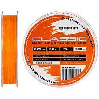 Леска Brain Classic Carp Line, 0,28 мм, 7,9 кг, 300 м, Solid Orange, купить, цены в Киеве и Украине, интернет-магазин | Zabros