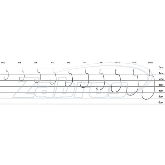 Фотографія Select WH-190, 1/0, 5 шт, Black Фотографія Select WH-190, 1/0, 5 шт, Black