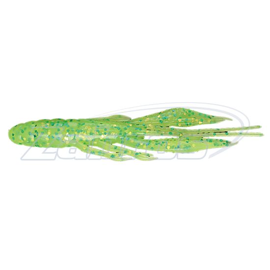 Фото Jackall Waver Shrimp, 2,80", 7,1 см, 8 шт, Chart / Lime Chart Flake