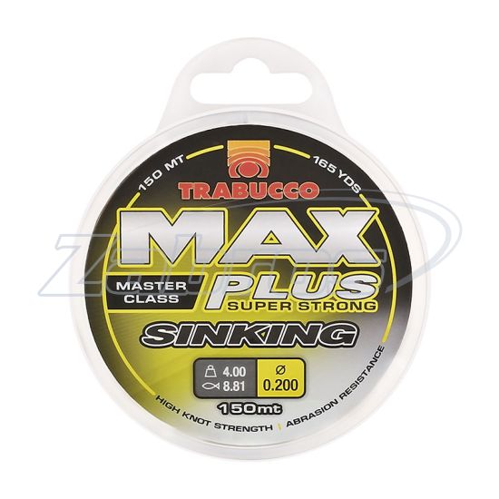 Фото Trabucco Max Plus Sinking, 057-20-220, 0,22 мм, 4,9 кг, 150 м, Brown Фото Trabucco Max Plus Sinking, 057-20-220, 0,22 мм, 4,9 кг, 150 м, Brown
