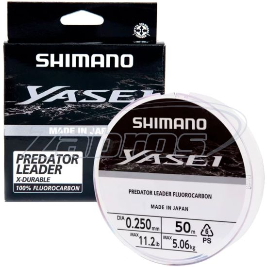 Фото Shimano Yasei Predator Fluorocarbon, 0,90 мм, 40,19 кг, 10 м Фото Shimano Yasei Predator Fluorocarbon, 0,90 мм, 40,19 кг, 10 м