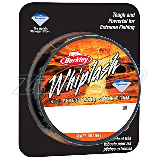Фото Berkley Whiplash, 1199494, 0,15 мм, 18,9 кг, 110 м, Blaze Orange