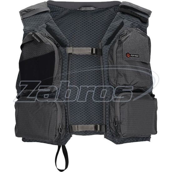 Фото Simms Flyweight Fishing Vest, 14434, L/XL, Smoke