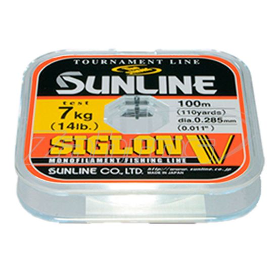 Фото Sunline Siglon V, 0,06 мм, 0,5 кг, 100 м, Clear