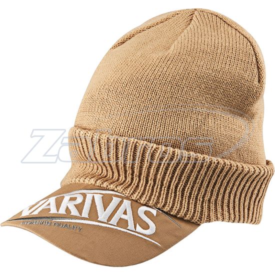 Фото Varivas Knit Cap VAC-72, Beige