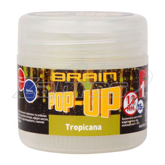 Фото Brain Pop-Up F1, Tropicana (манго), 20 г, 8 мм
