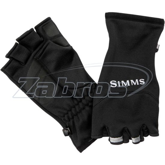 Фото Simms Freestone Half-Finger Glove, 13111-001-30, M, Black