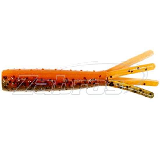 Фото Z-Man TRD Ticklerz, 2,75", 7 см, 8 шт, Green Pumpkin/Orange