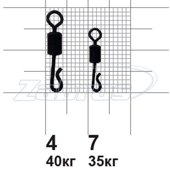 Фотография MiniMax Long Body Q-Shaped Swing Snap, YM-2018T2-7, 35 кг, 10 шт