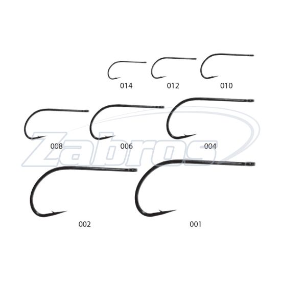 Фото Gamakatsu Fly Hooks, F314, 147953 008, 11 шт, Black