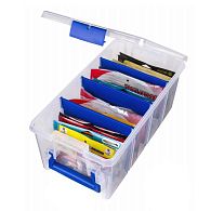 Коробка Flambeau Super Half Satchel Soft Bait Organizer, 4510, 38,1x20,3x15,9 см, купити, ціни в Києві та Україні, інтернет-магазин | Zabros