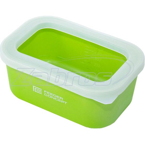 Фото Feeder Concept Bait Box With Open Lid , FC201-001S, 15,5x10x3,5 см, 0,6 л