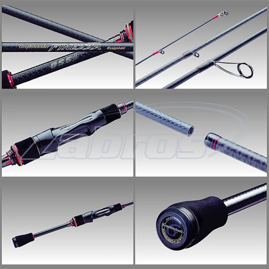 Фотография Graphiteleader Super Finezza Esagonale, GOSFES-832L-T, 2,52 м, 0,8-10 г