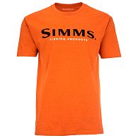 Футболка Simms Logo T-Shirt, 12803-799-40, L, Adobe Heather, купить, цены в Киеве и Украине, интернет-магазин | Zabros