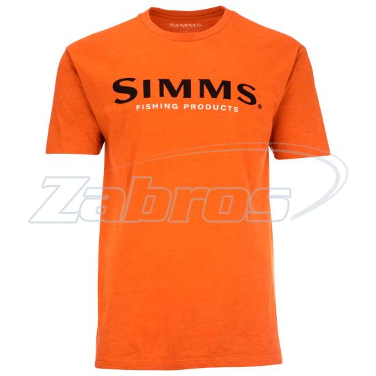 Фото Simms Logo T-Shirt, 12803-799-40, L, Adobe Heather