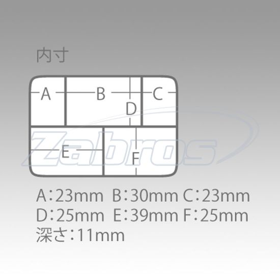 Ціна Meiho FB-10, 9,7x6,5x3 см, Green