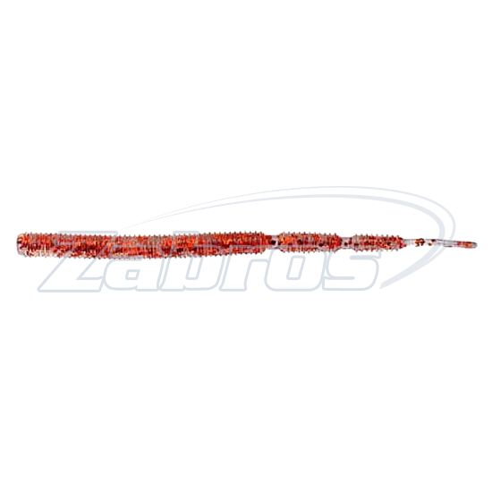 Фото Jackall Mebaru Bushi Long, 3,00", 7,6 см, 10 шт, Clear Red Flake