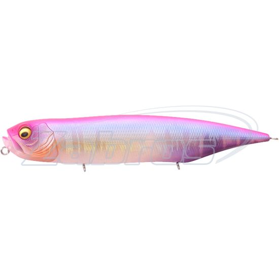 Фото Megabass Dog-X Diamante 120F, Silent, 12 см, 21 г, Pink Back Frozen Hasu