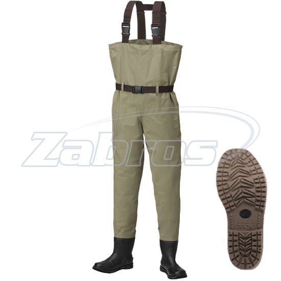Фото Prox Teflon Polyester Wader Chest Radial, PX331, LL