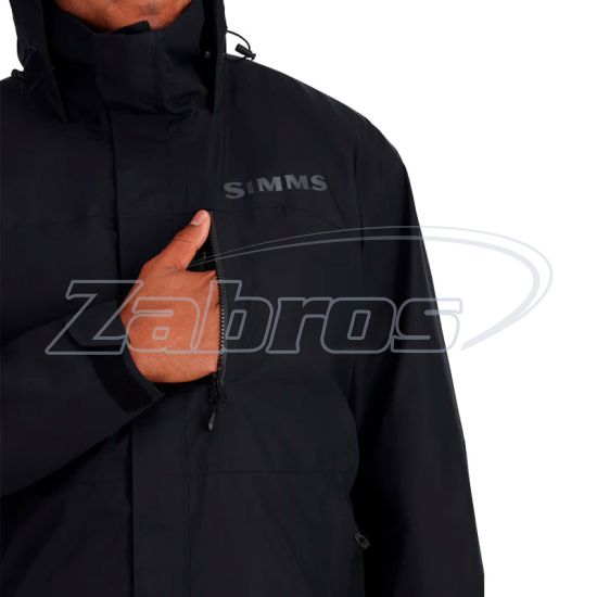 Картинка Simms Challenger Fishing Jacket, 13675-001-50, XL, Black