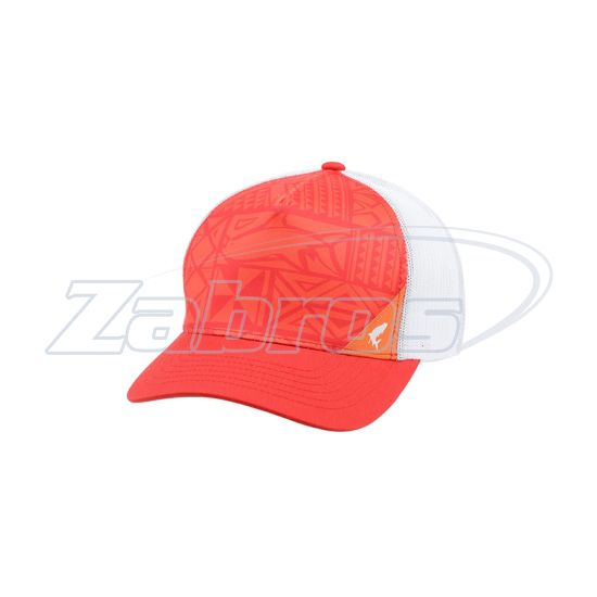 Фото Simms Five Panel Trucker, 11032, Block Print Scarlet