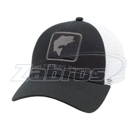 Фото Simms Bass Icon Trucker Hat, 12211, Black