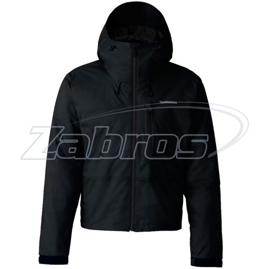 Фото Shimano Durast Warm Short Rain Jacket, L, Black