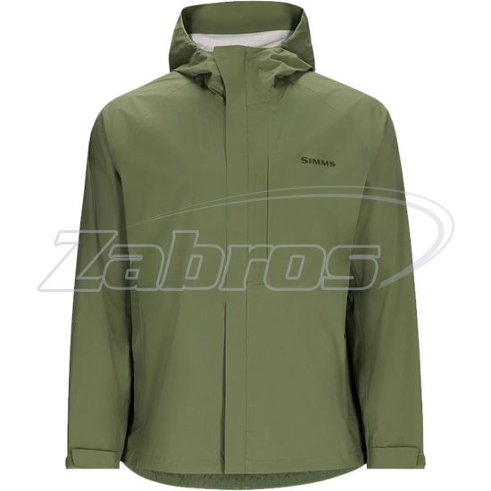 Фото Simms Waypoints Rain Jacket, 13676-1067-40, L, Dark Clover