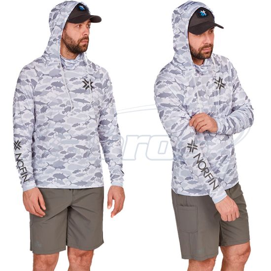 Малюнок Norfin Sun Pro Barracuda Hoodie, 131005-XXL