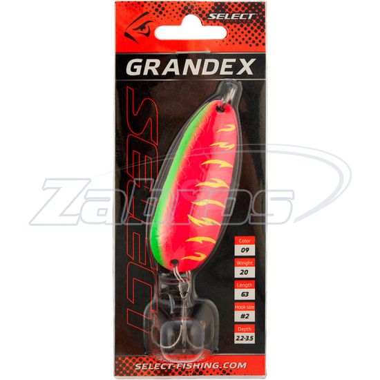 Фотография Select Grandex, 20 г, 6,3 см, 09 Фотография Select Grandex, 20 г, 6,3 см, 09