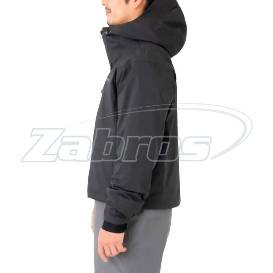 Малюнок Shimano Durast Warm Short Rain Jacket, L, Black