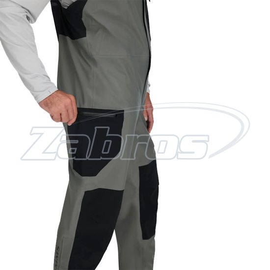 Ціна Simms Vapor Elite Bib, 14045, M, Gunmetal