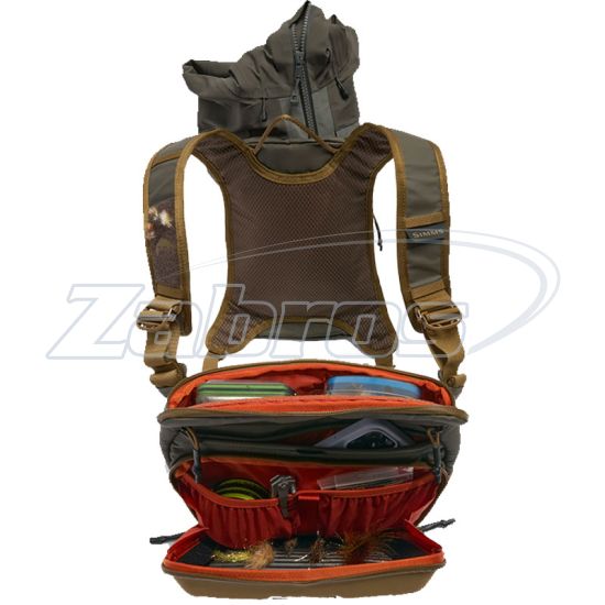 Simms Headwaters Chest Pack, 14166, 8 л, 28x14x22 см, Hickory, Киев