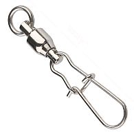 Вертлюжок с застежкой Lucky John Ball Bearing Swivel, 5009-003, 25 кг, 3 шт: купить, цена, Киев, Украина | Zabros