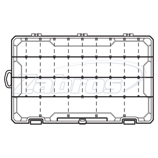 Ціна Flambeau Tuff Tainer, 5007, 36,2x23,2x5,1 см
