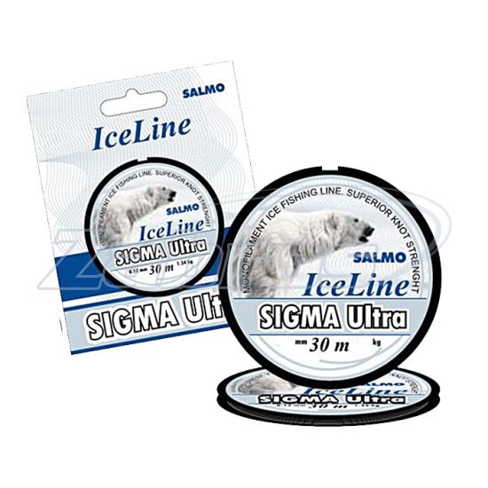 Картинка Salmo Sigma Ultra, 4506-022, 0,22 мм, 4,16 кг, 30 м, Light Steel