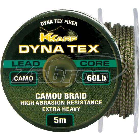 Фото K-Karp DT Lead Core, 45 lb, 5 м, Camo