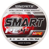 Шнур Favorite Smart PE 4x, #3, 0,3 мм, 15,5 кг, 150 м, Light Green, купити, ціни в Києві та Україні, інтернет-магазин | Zabros