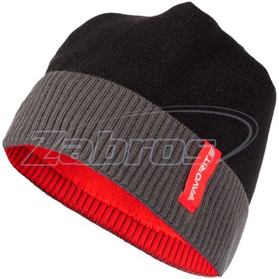 Фото Favorite Fleece Hat, 56, Black/Red