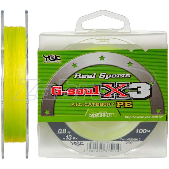 Фото YGK G-Soul X3, #0,8, 0,15 мм, 5,9 кг, 150 м